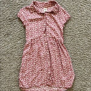 OshKosh B'gosh pink/floral button front dress
